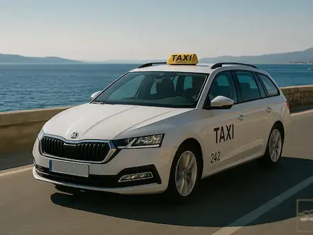 Taxi w Chorwacji: ceny, rezerwacja i dostępne opcje