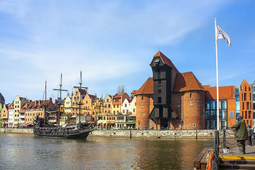lang august weekend i Gdańsk