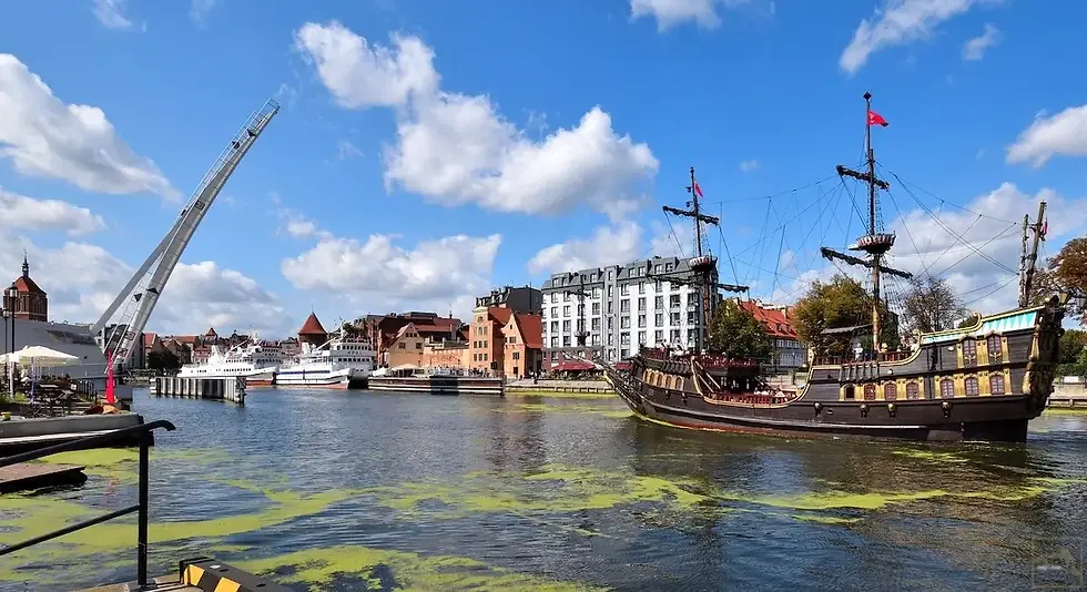 Rejs Galeonem po Motławie w Gdańsku