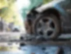 damaged car