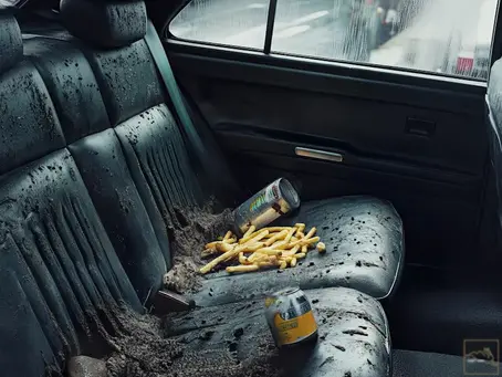 Jak zabezpieczyć się przed zabrudzeniem taksówki przez pasażera?