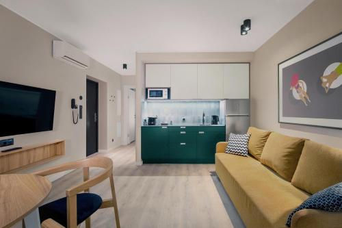 wnętrze jednego z apartamentów w suntago Village