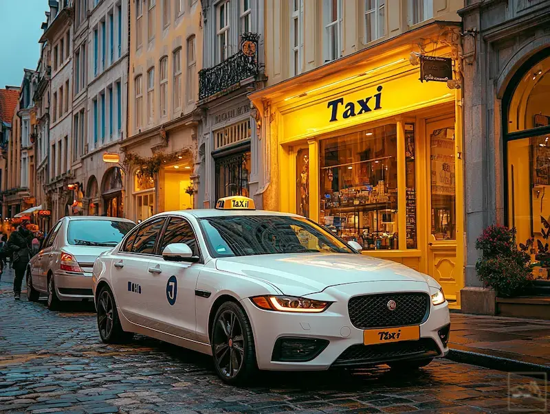 Jaguar na taxi
