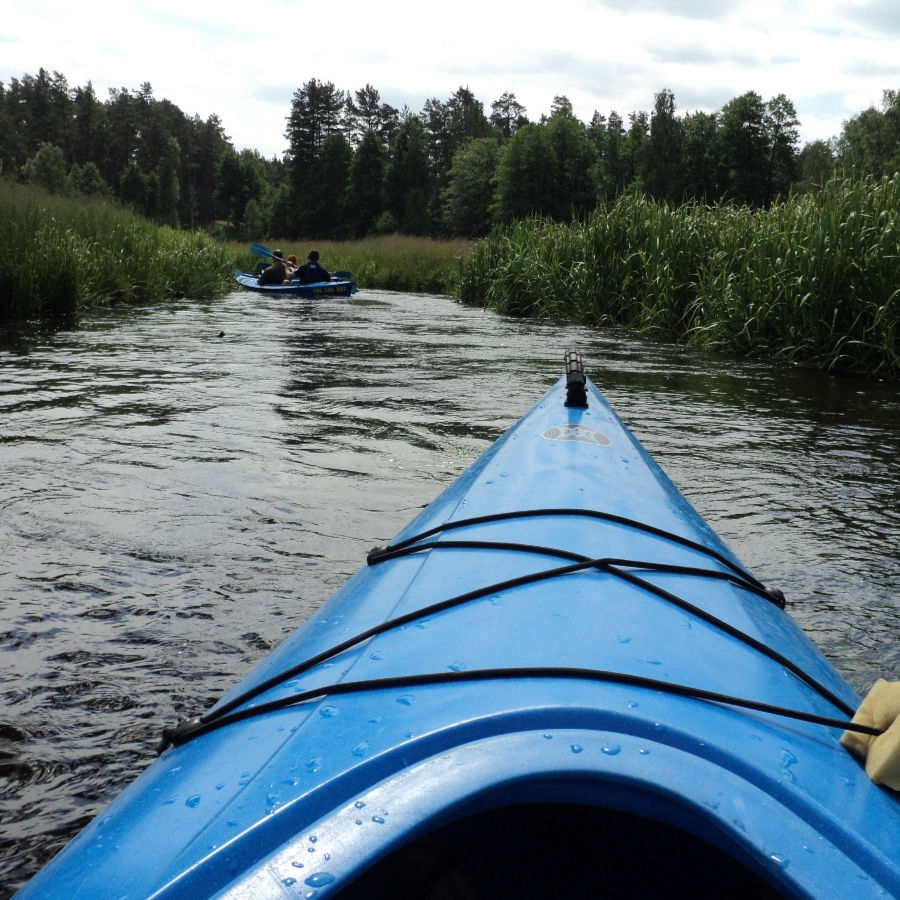Kajak w trakcie wspĆywu kajakowego