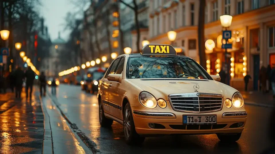 Taxi In Der Nähe Von Meinem Standort Why are German taxis the color of pudding?