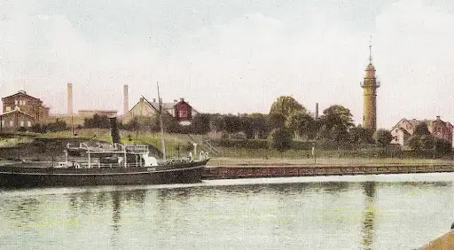 View of the lighthouse in Nowy Port