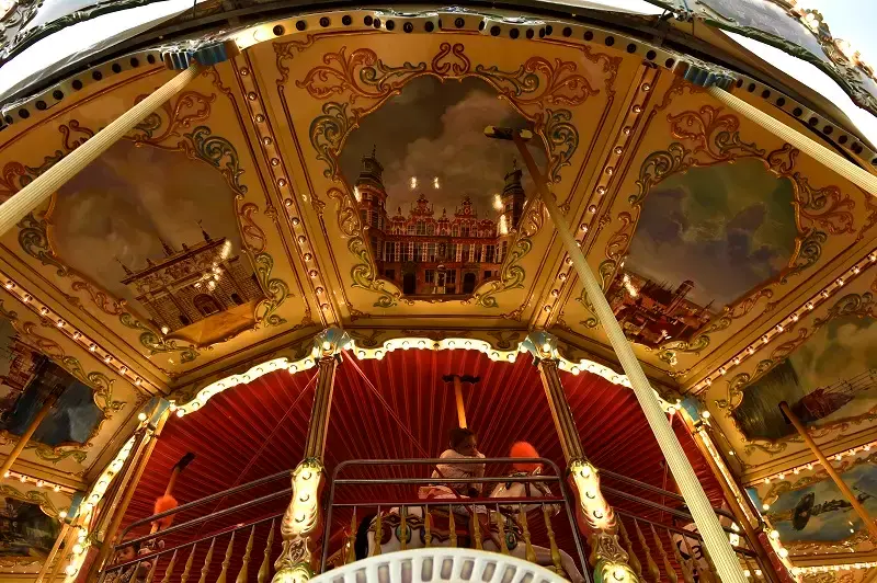 The Venetian Carousel in Gdańsk