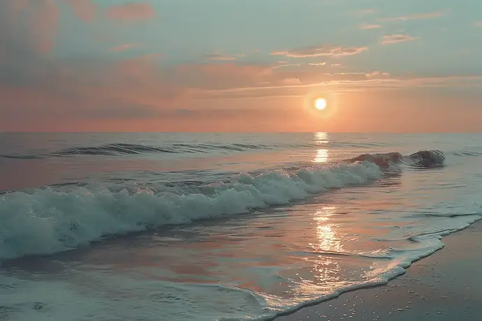 Morze bałtyckie o świcie.webp