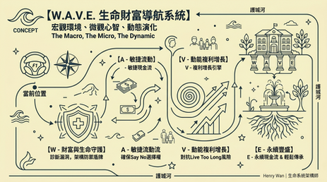 【W.A.V.E. 生命財富導航系統】在變動時代,你所需要的生命財富系統