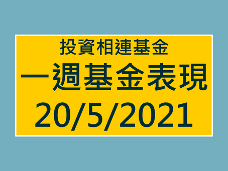 歐洲市場繼續強勢!環球市況及永明投資單基金表現更新(截至5月20日)