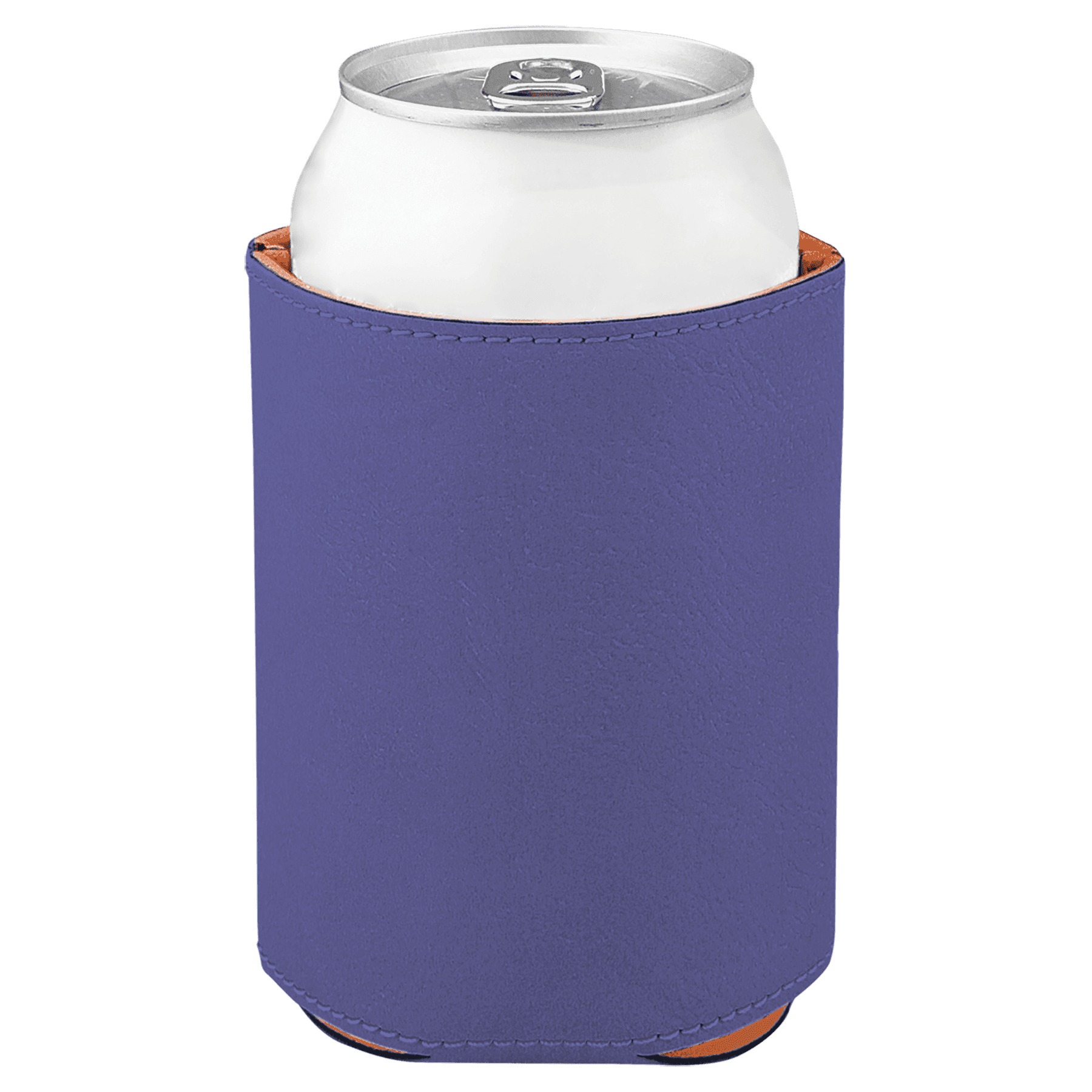 3 3/4" Purple Leatherette Beverage Holder