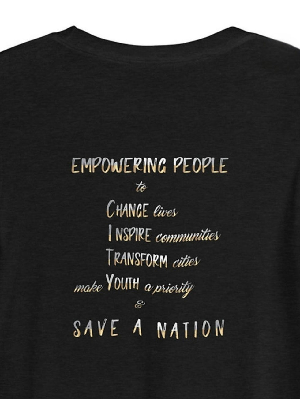 Thumbnail: PEOPLE'S VICTORY/Empowering People - Unisex organic cotton t-shirt
