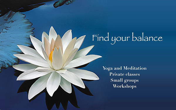 Lotus Flower In Balance Yoga find your balance
