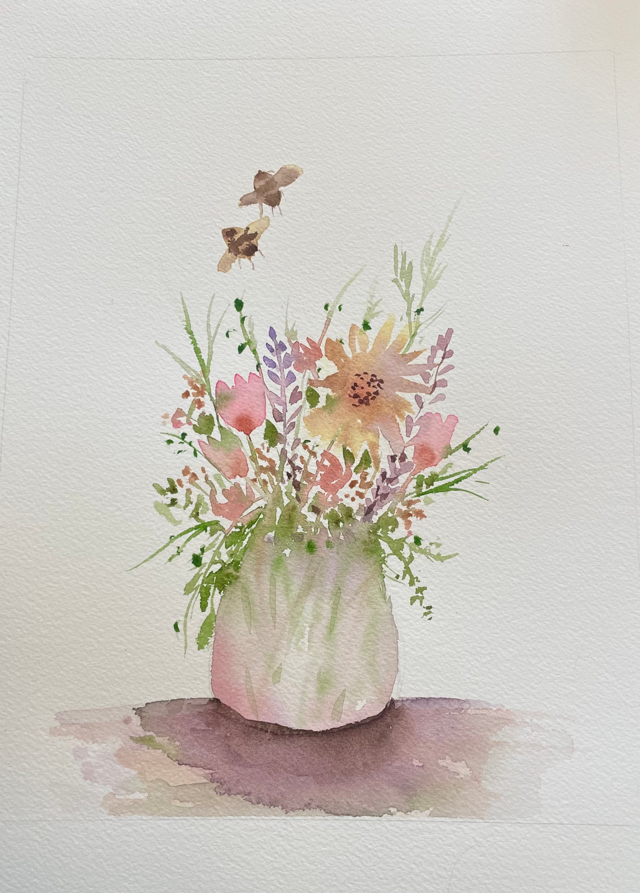 Watercolour Paint and Pick Class
