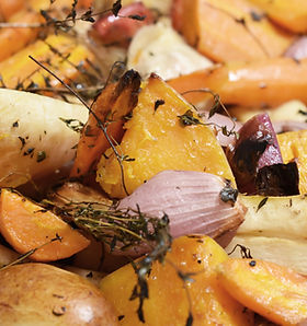 Roasted Vegetables Close-up