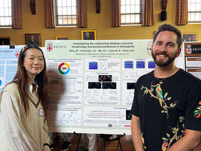 Megan at the summer research symposium!