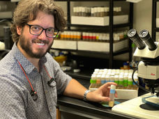 Dr. Lewis Sherer awarded Pape Adams Postdoc Award