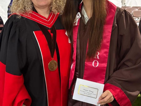 Megan Wang receives Brown University Department of Neuroscience James T. McIlwain Award for Excellence
