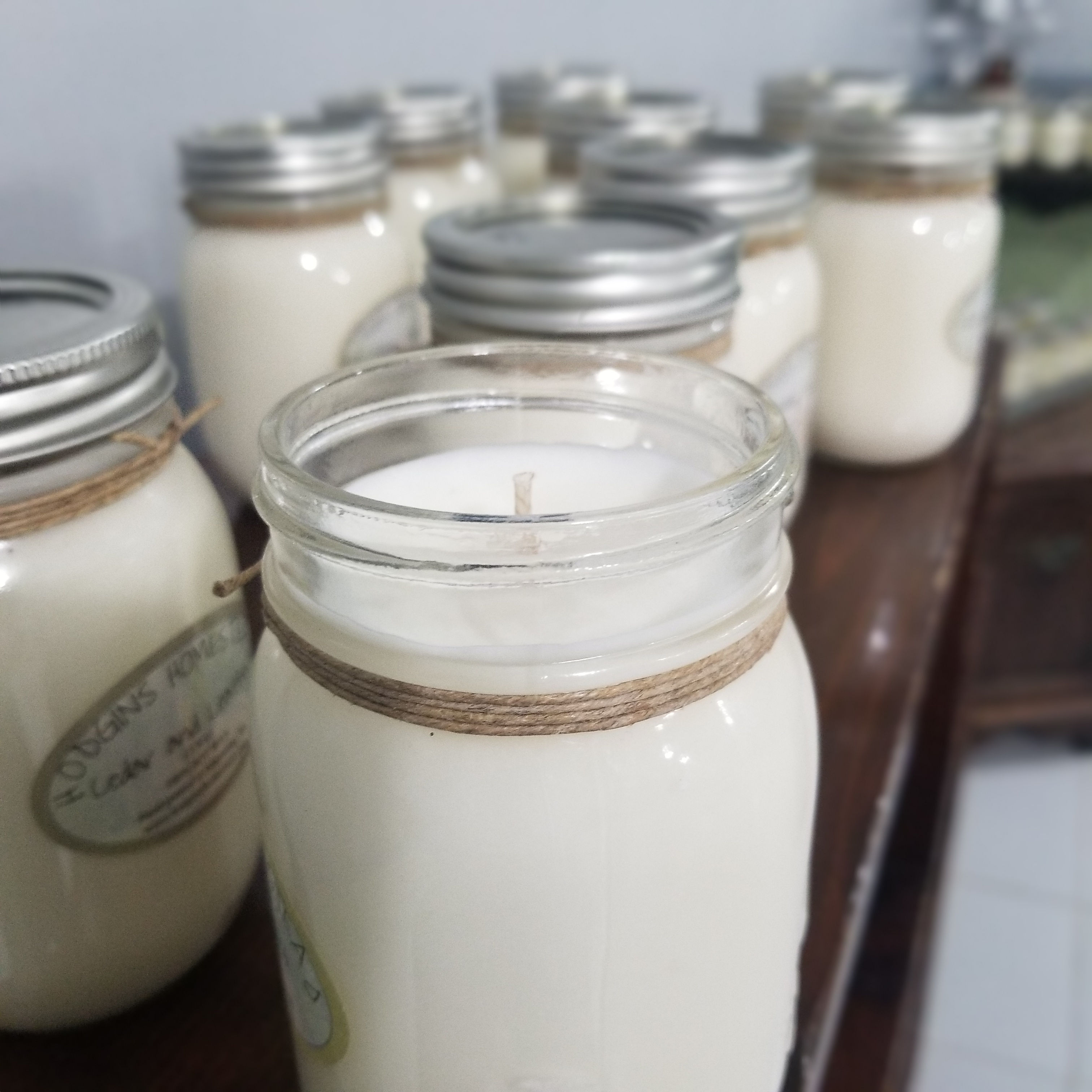 13.9 oz Candle w/ Cotton Wick