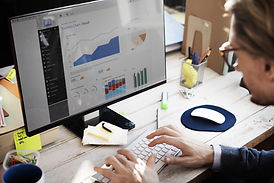 Person configuring a CRM
