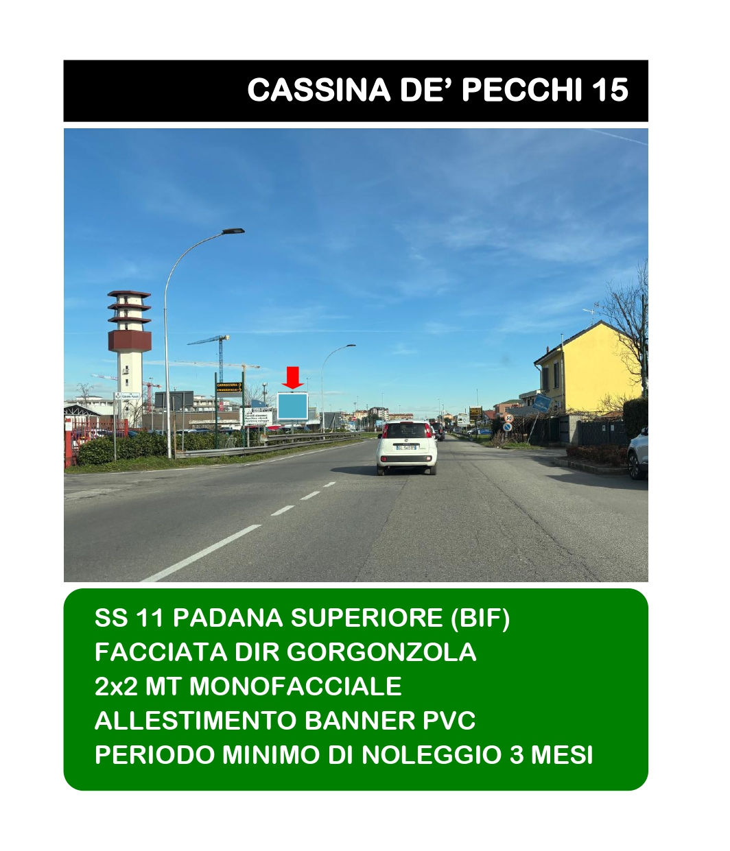 CASSINA DE' PECCHI 15 (formato 2x2 mt)