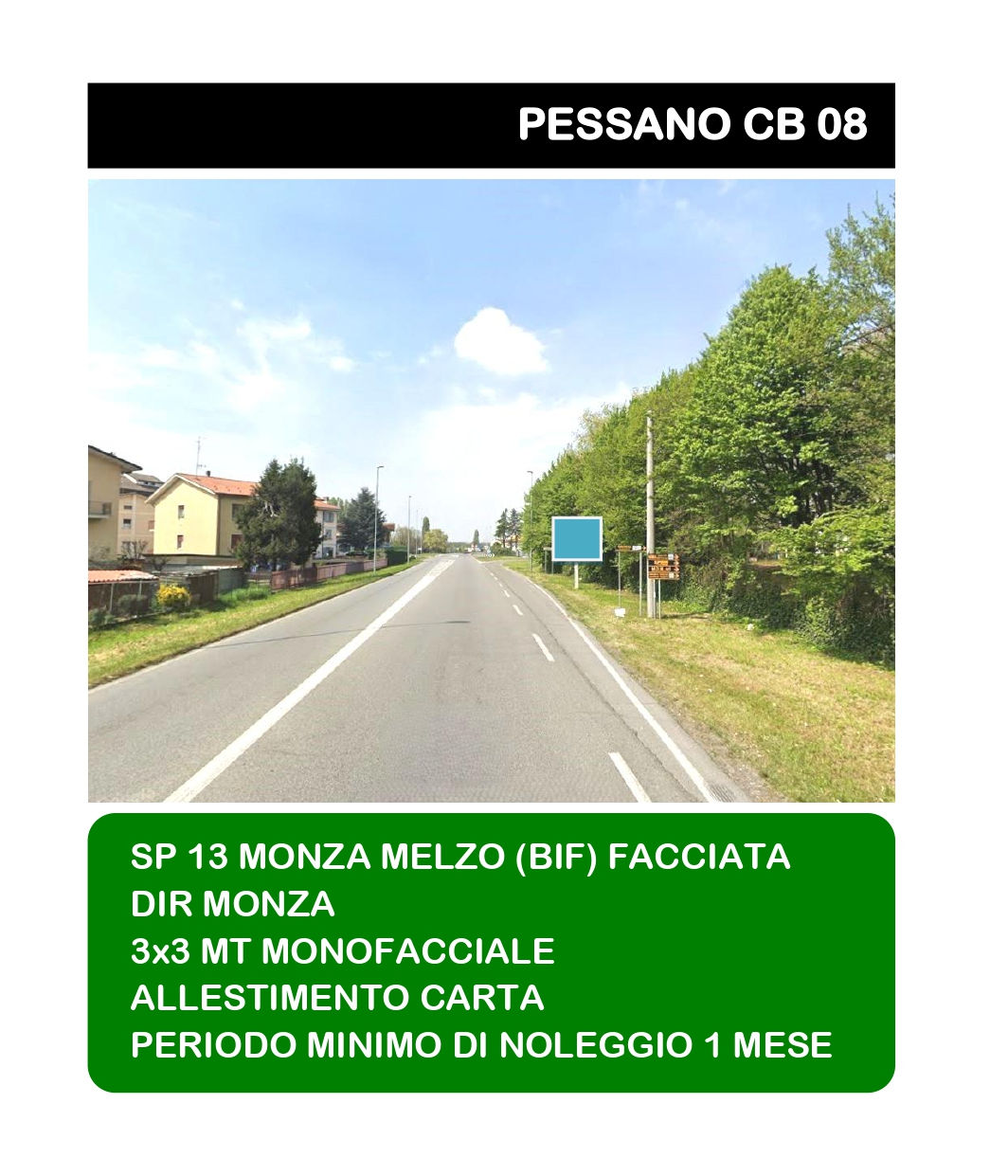 PESSANO CON BORNAGO 08 (formato 3x3 mt)