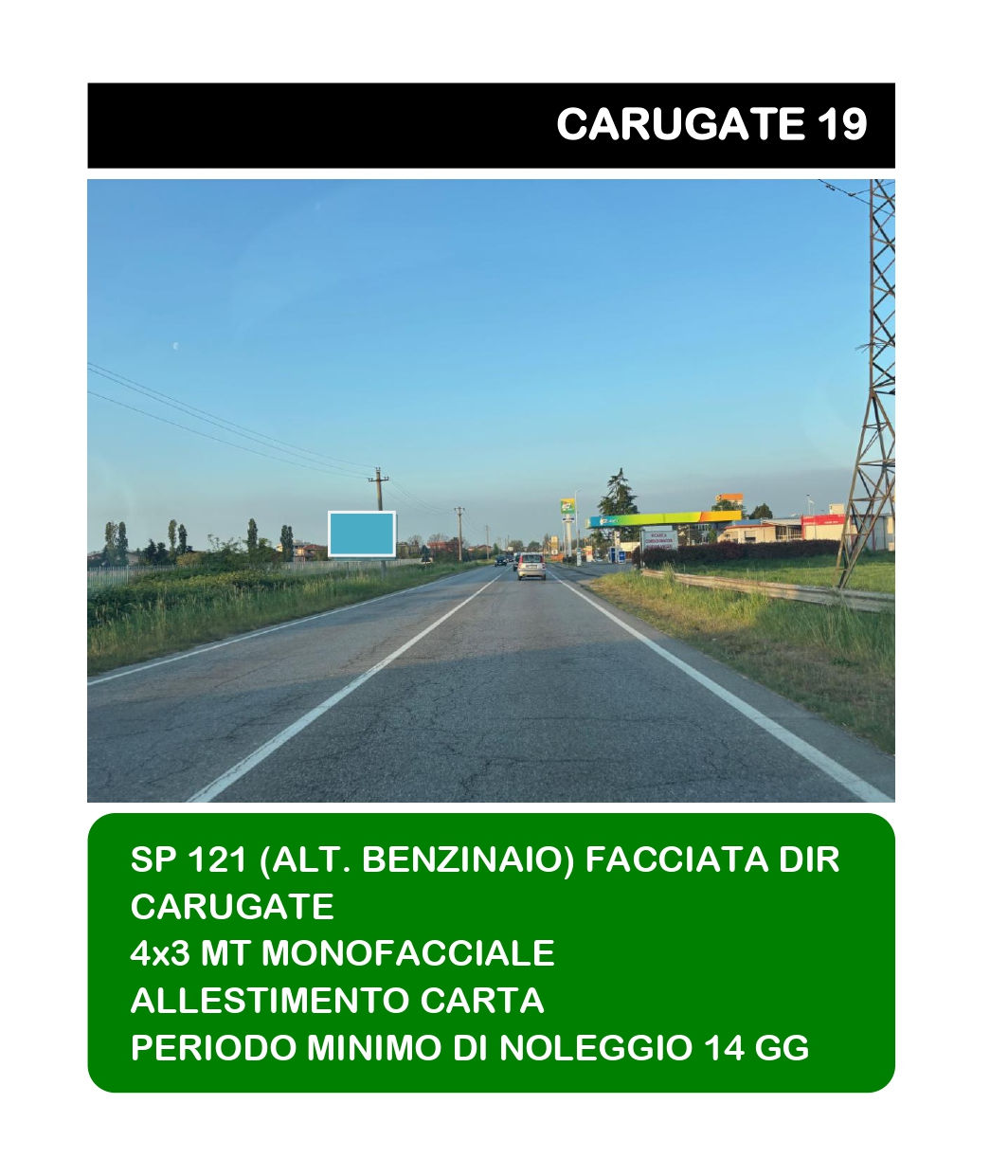 CARUGATE 19 (formato 4x3 mt)
