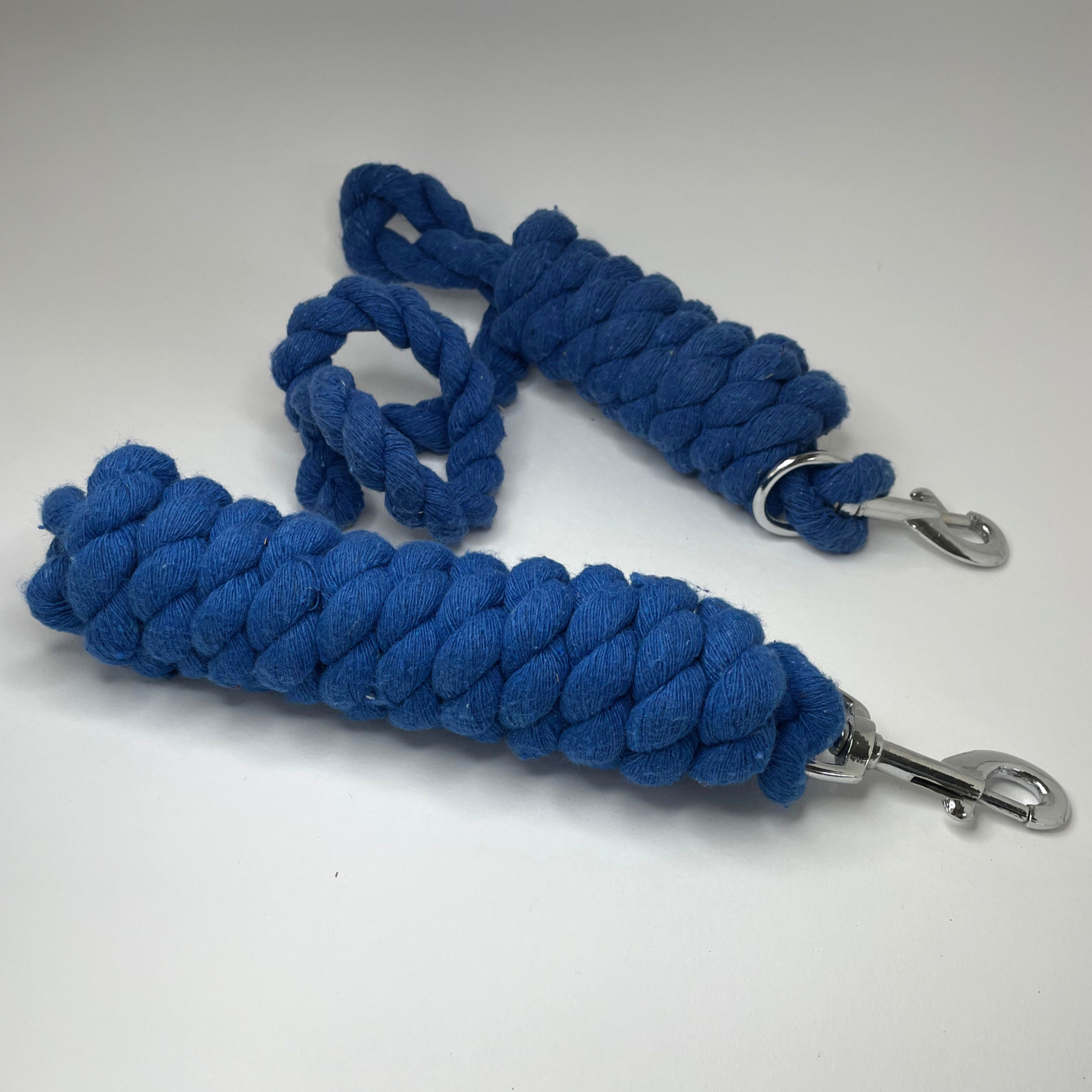 Blue Cotton Lead Rope