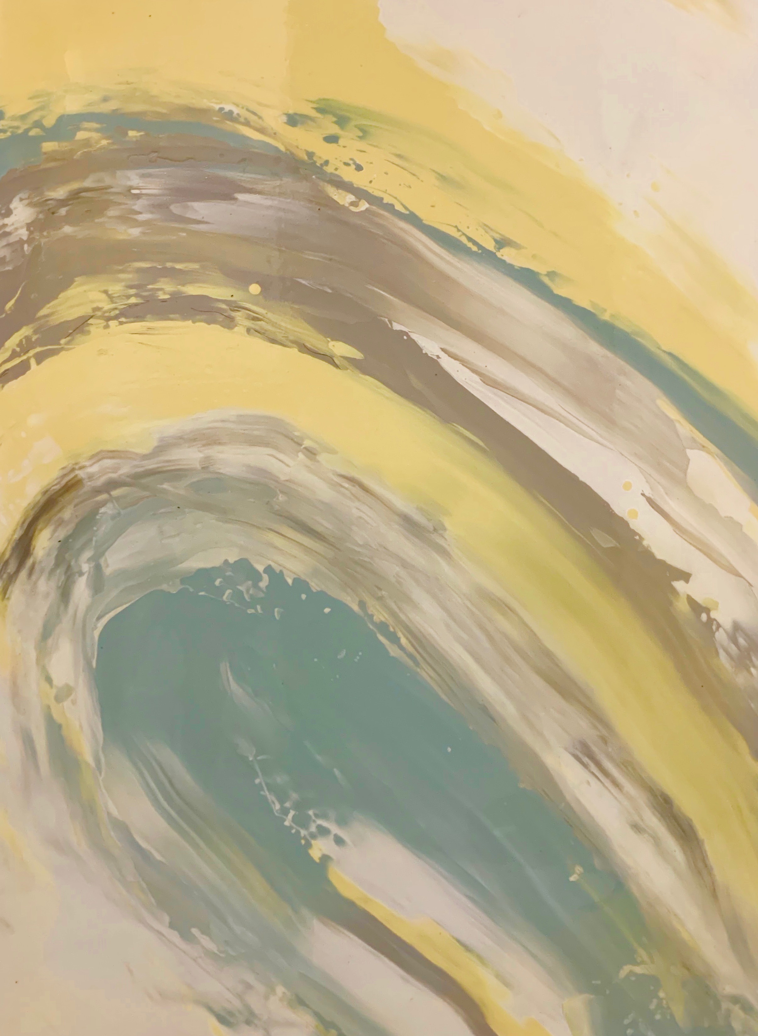 Yellow Swirl