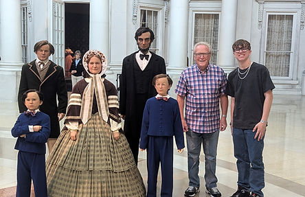Aug 12, 2025 Doug and Pete with the Lincolns