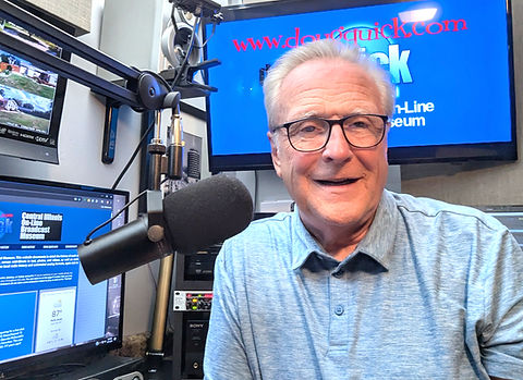 Doug Quick from August 2025 at his home studio