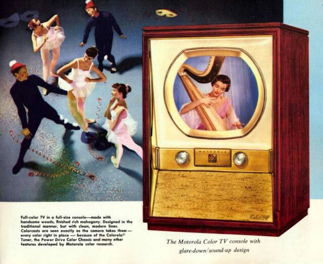 Early Color TV Sets