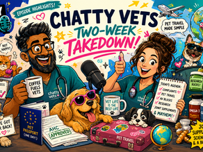 Ep 19 - Two-Week Takedown: Complaints, Pet Travel, AV Blocks, Research & Joint Supplements