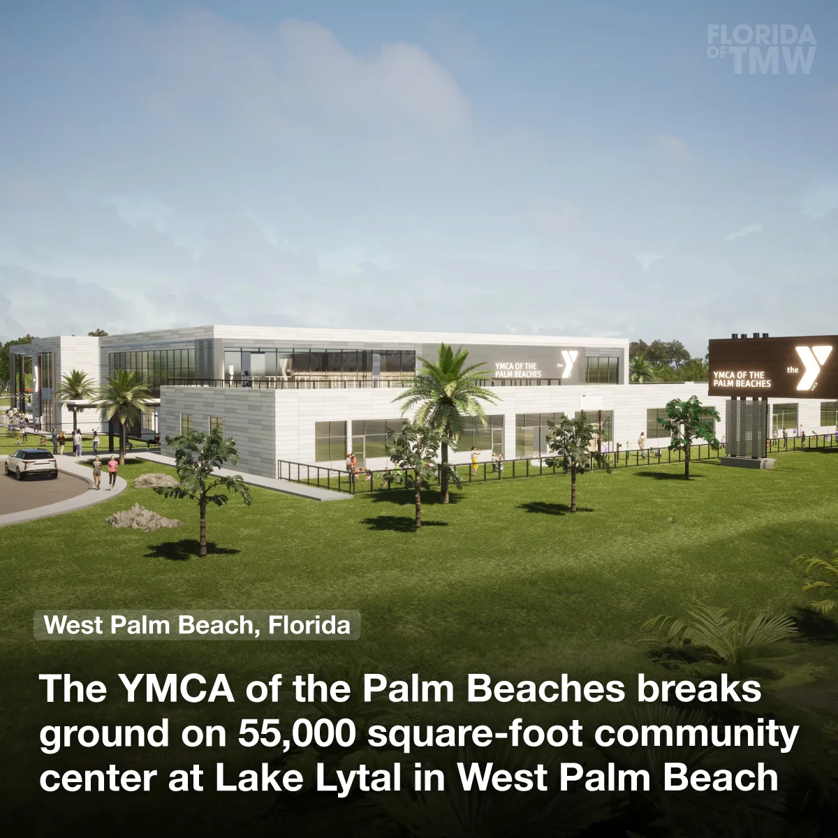 The YMCA of the Palm Beaches breaks ground on 55,000 squarefoot