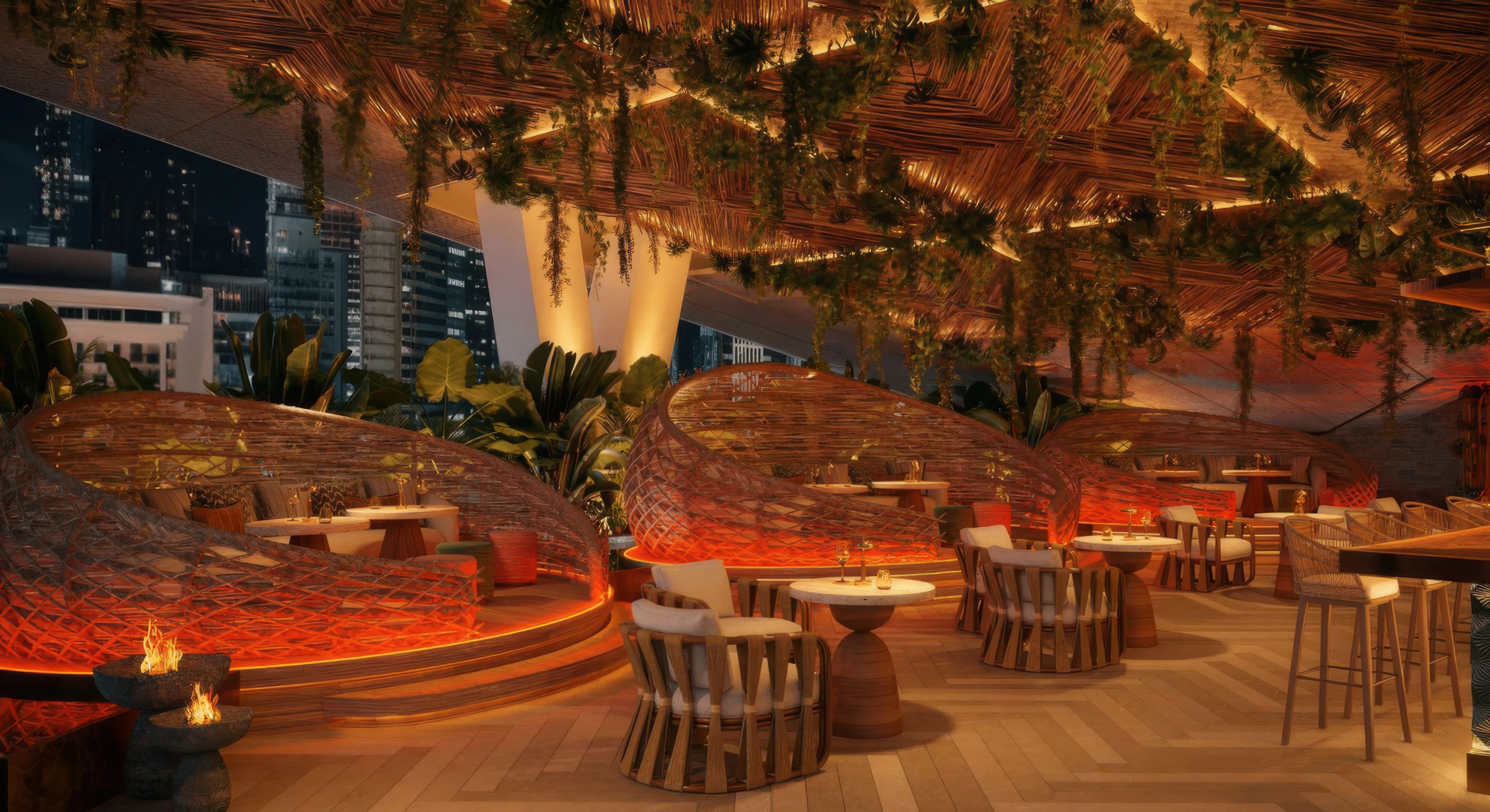 Villa One Tequila Gardens, co-founded by Nick Jonas and John Varvatos, is coming to the rooftop of theJewel Box building at the Miami Worldcenter