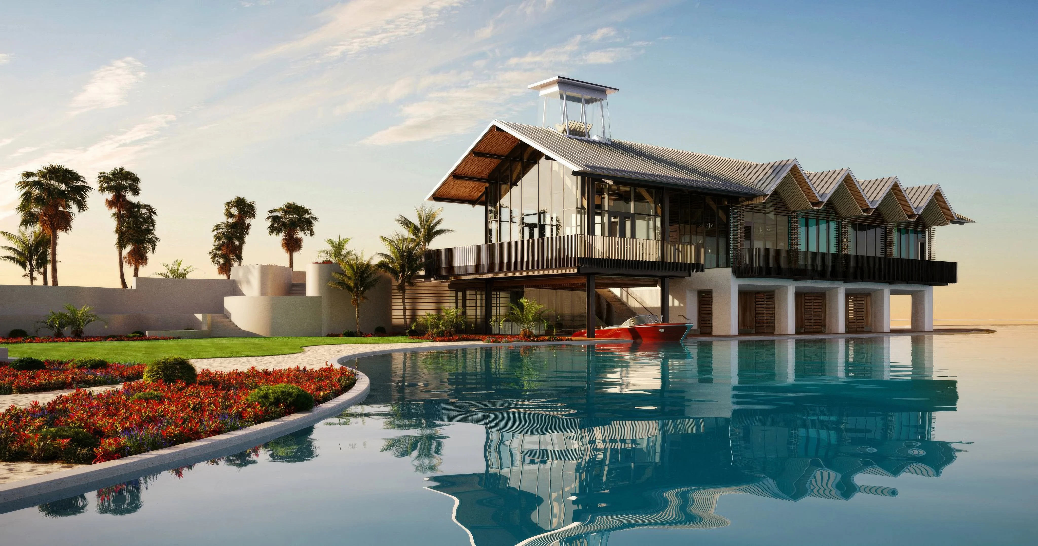 Evermore Orlando Resort, a $1.5 billion luxury development, opens in Lake Buena Vista, with 17-million-gallon lagoon and over 2,000 rooms