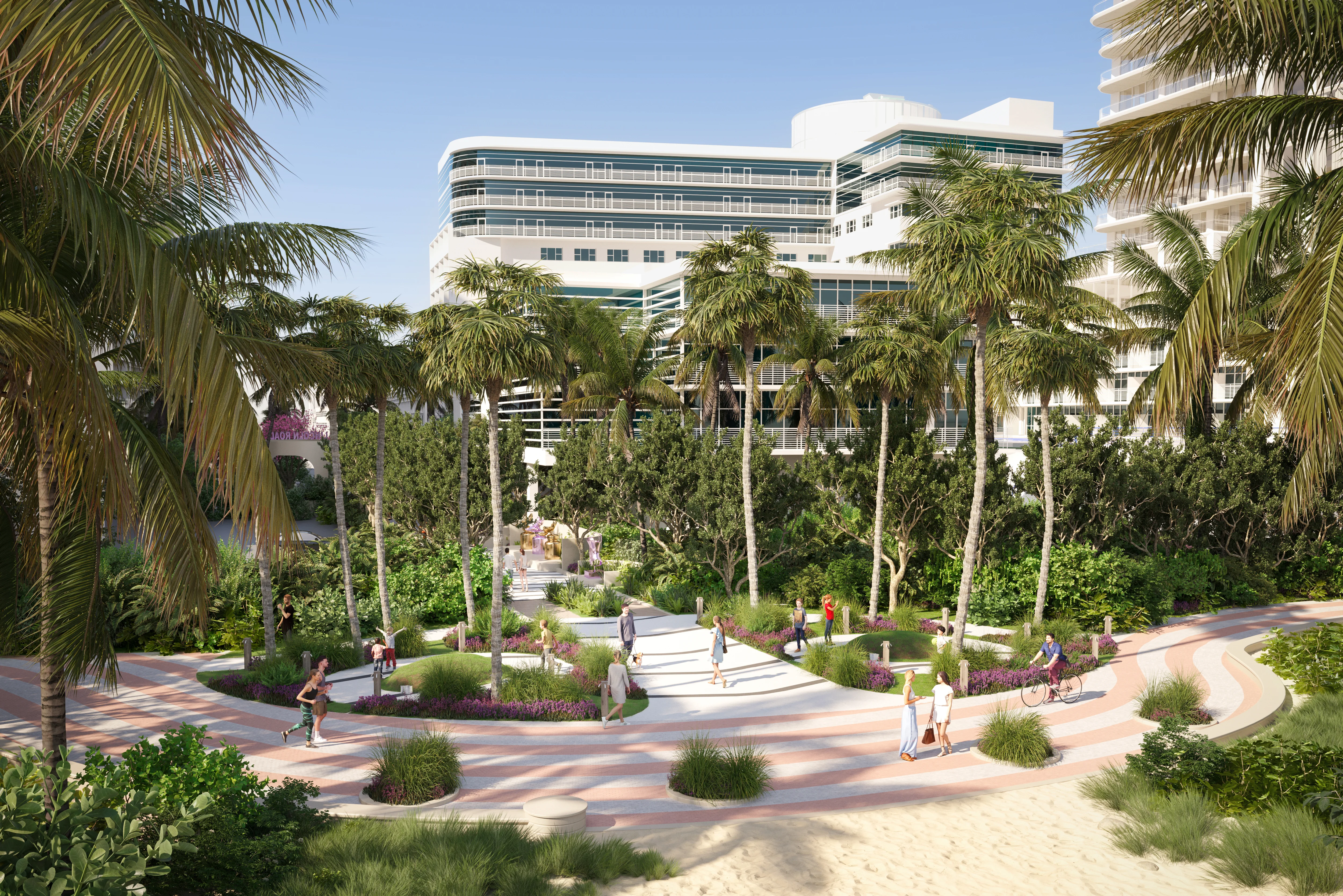 Owners of South Beach’s Ritz-Carlton and Sagamore Hotelare embarking on a transformative project for the 100 block of Lincoln Road and its beachwalk entrance