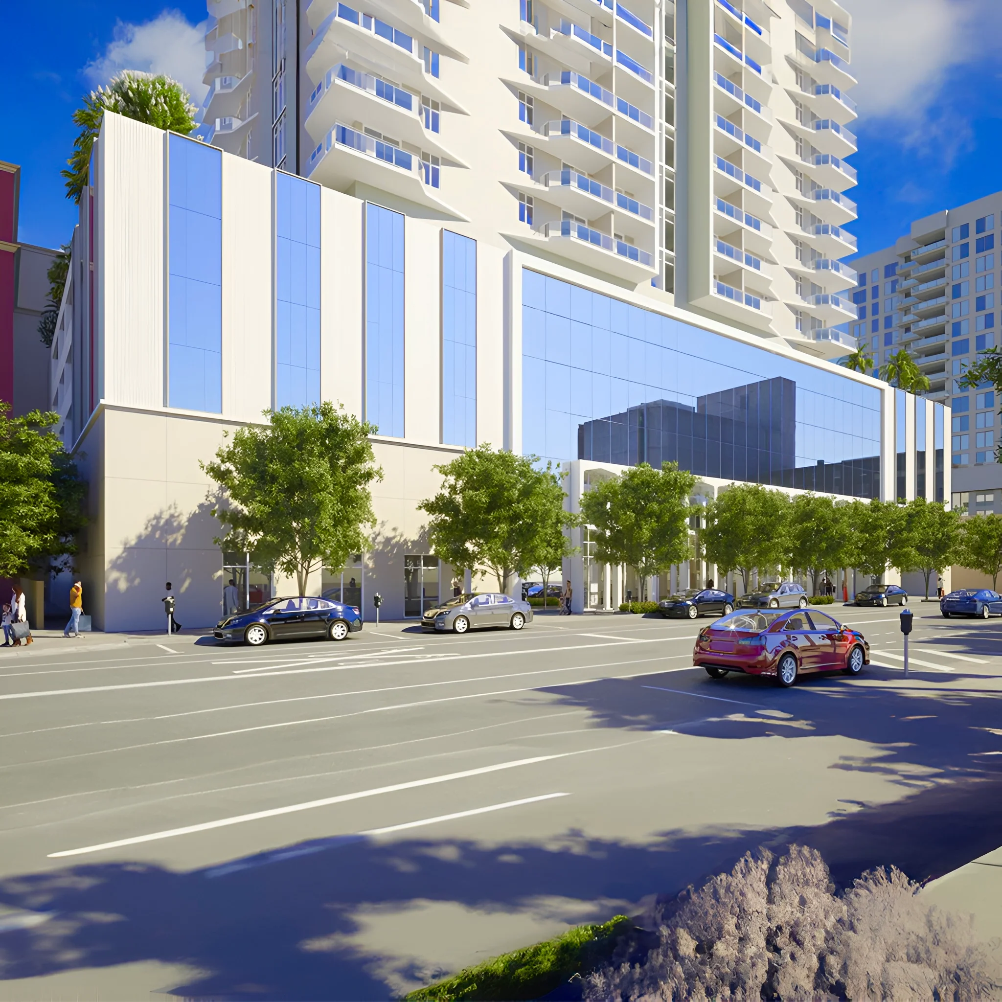25-Story apartment development seeking approval at 315 S. Dixie Highway, would offer 190 apartments 