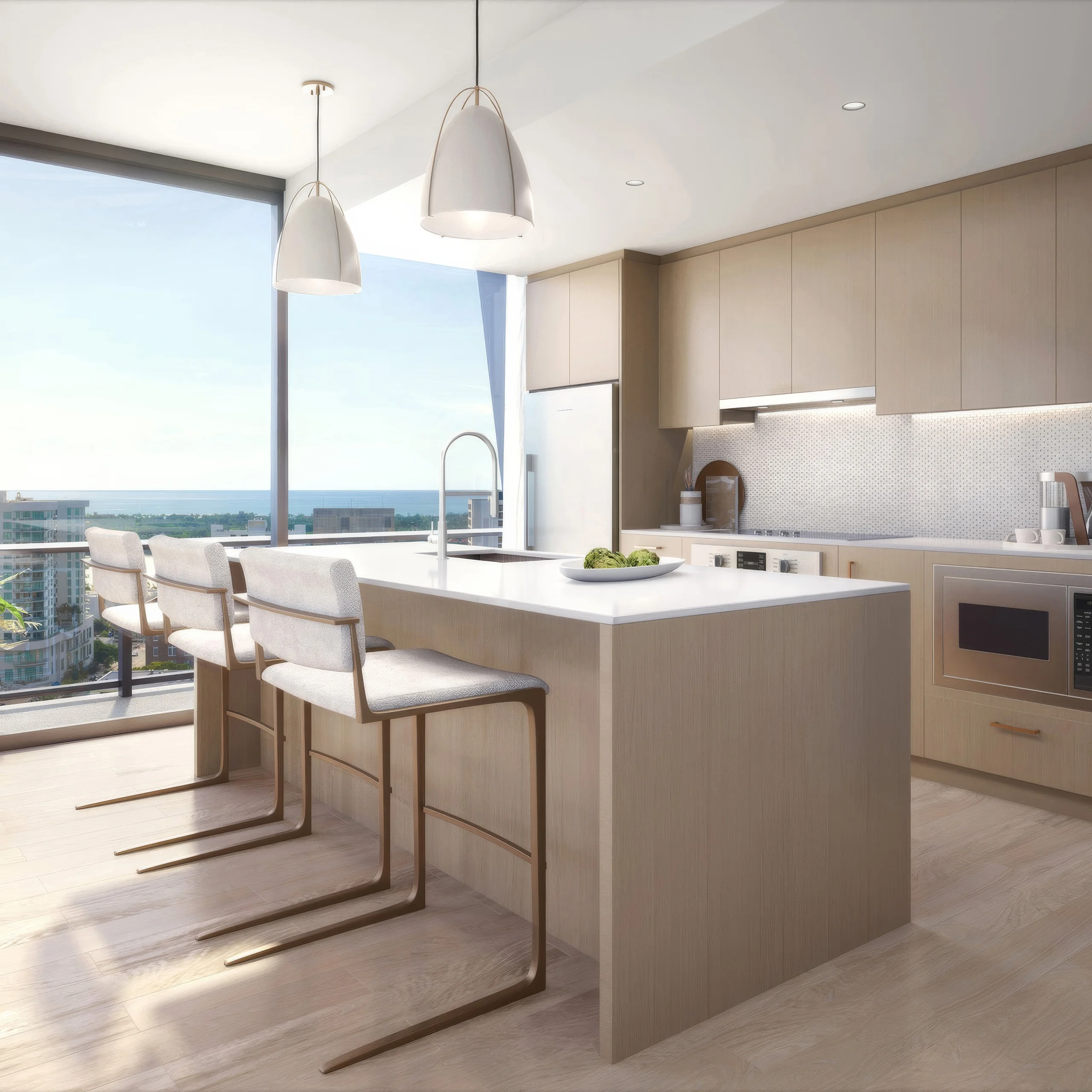 Laurel, a new 21-story apartment tower begins leasing at The Square in West Palm Beach, offering residents luxury amenities a few blocks from Brightline station 