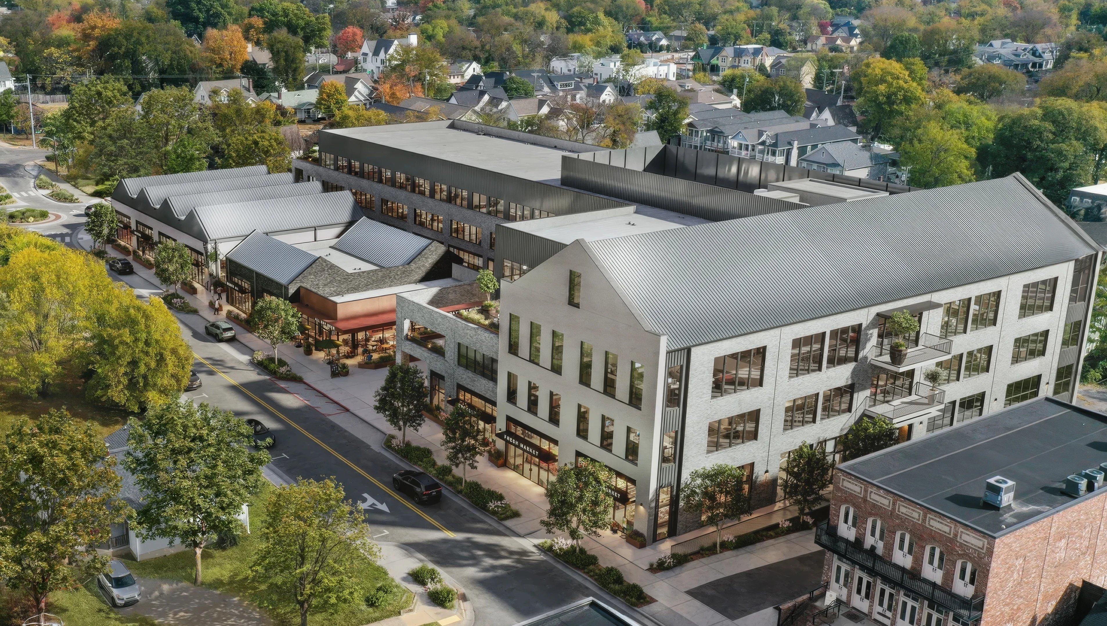 Ashwood 12 South, a two-acre mixed-use development, will premiere several first-to-market brands next year, including Birkenstock, Reformation, and Roark & Burdlife