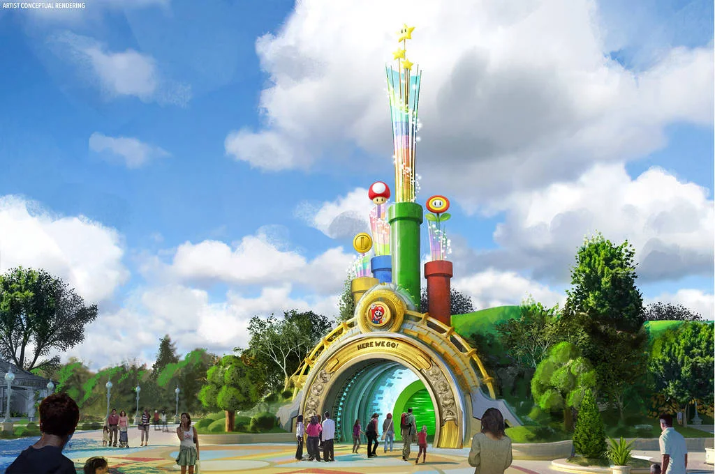 Universal Orlando releases renderings of newEpic Universe theme park revealing hotel and unique portals to each world, opening in 2025