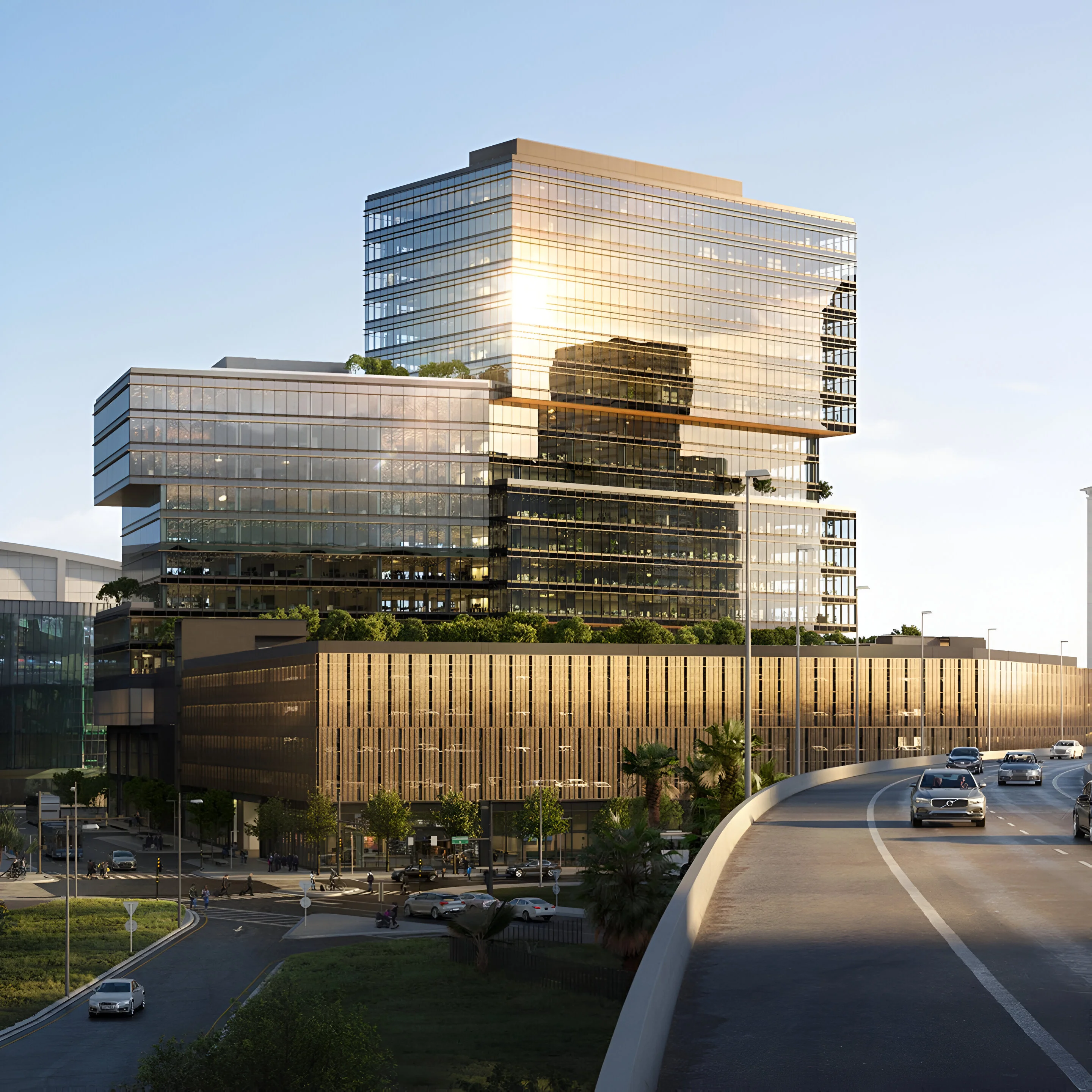 400 Channelside, a 19-story development in Water Street Tampa will feature a 30,000 sqft sky garden