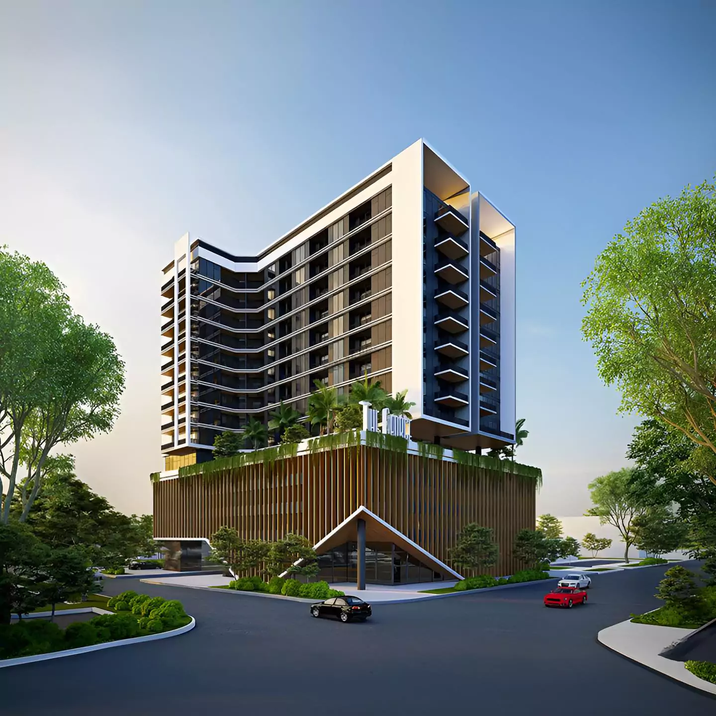 The George, 14-story boutique apartment proposed in Hollywood, construction to begin 2024