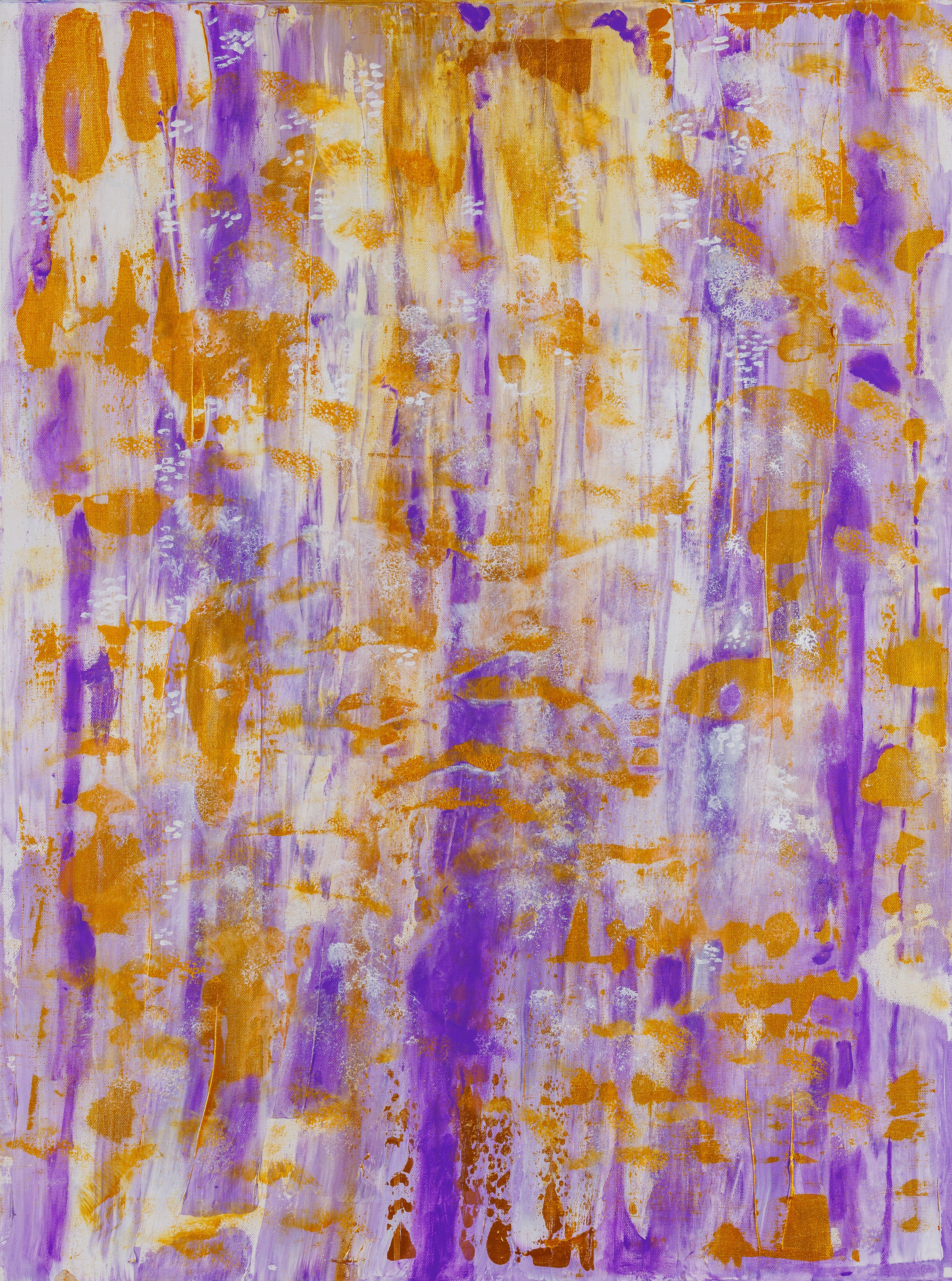 Evening Trees, Purple & Gold