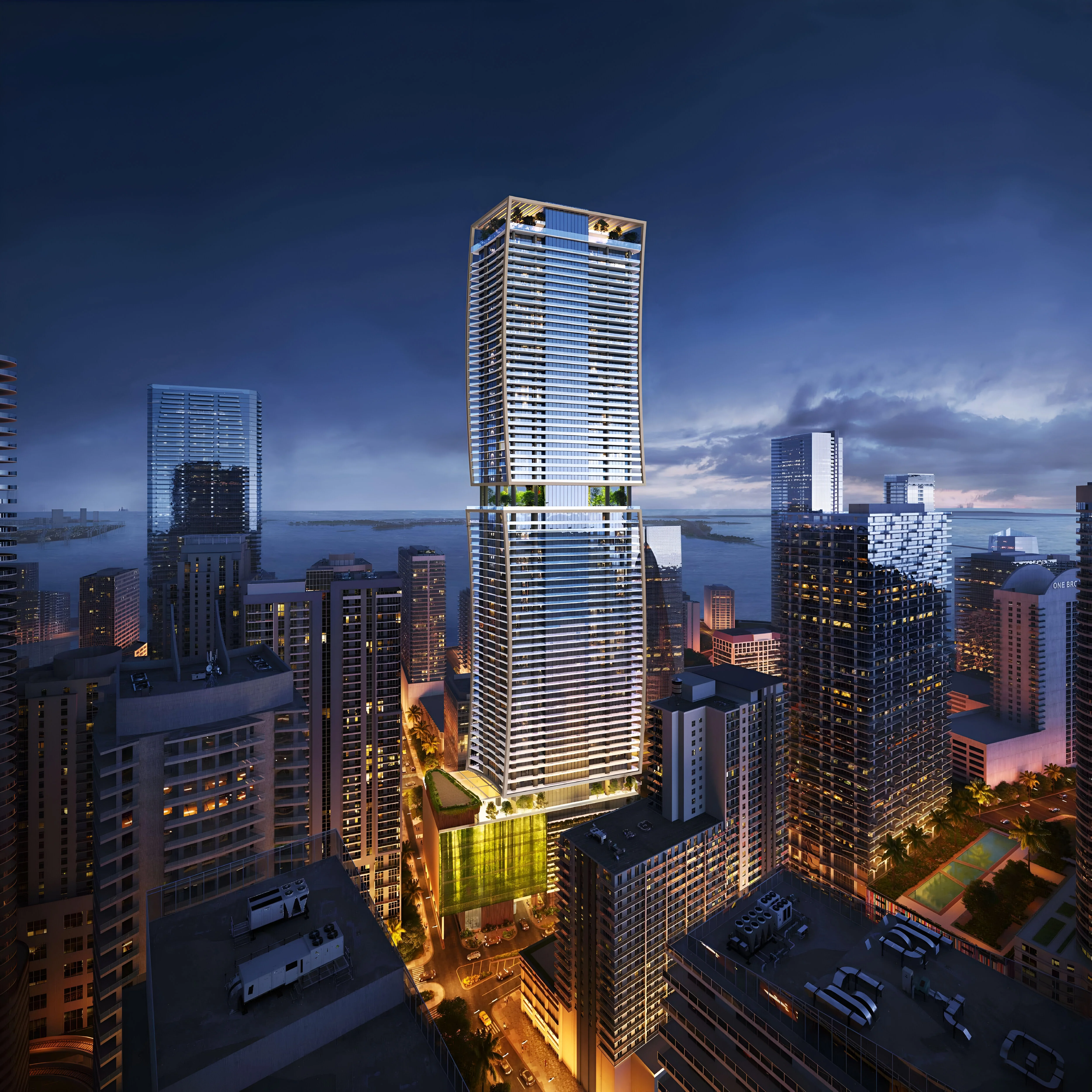 Ora by Casa Tua, a 76-story mixed-use tower offering short-term residences is coming to Miami's bustling Brickell financial district