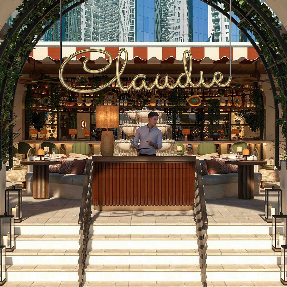 Image Credit: CLAUDIE, Riviera Dining Group