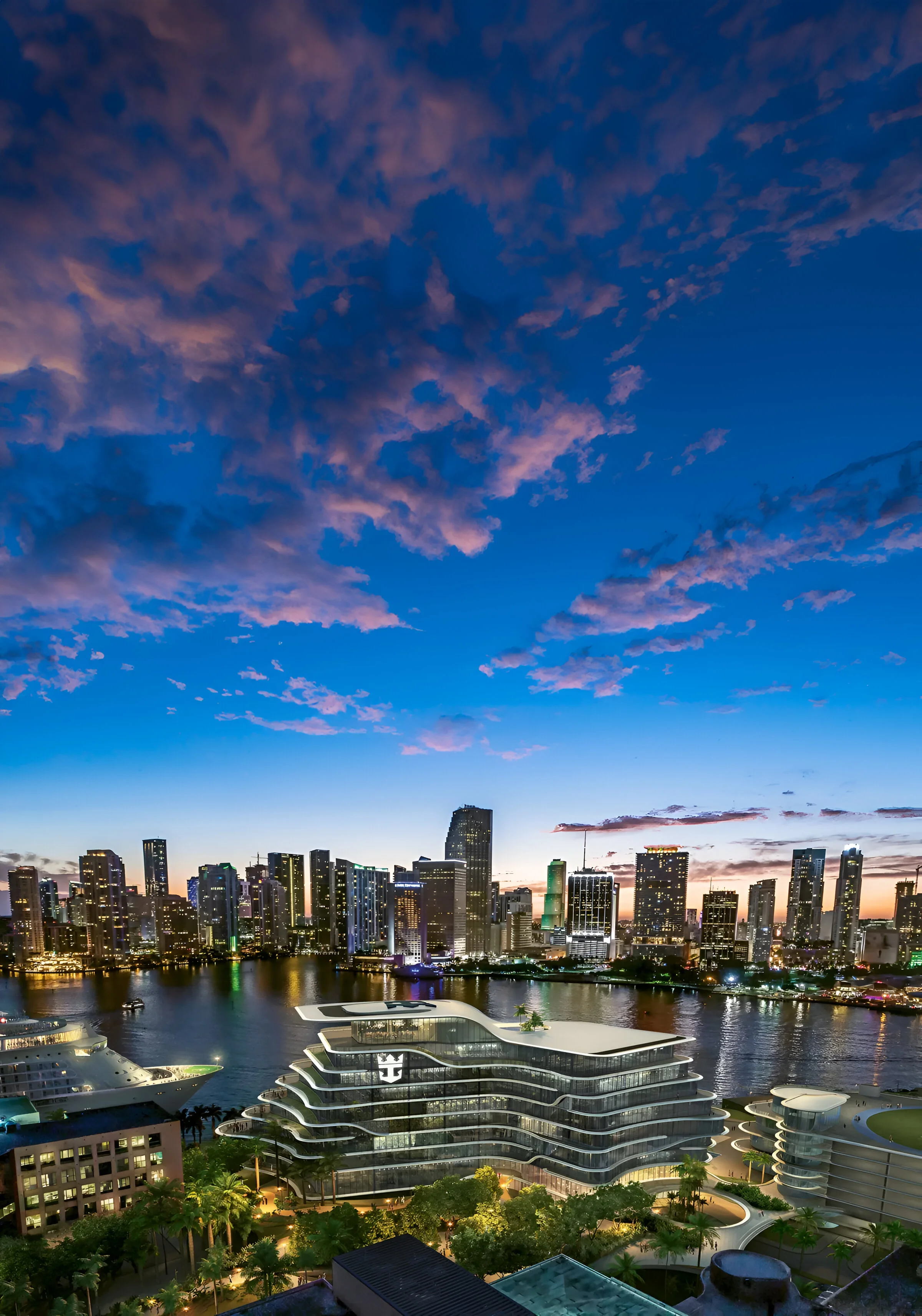 Royal Caribbean’s $300 million headquarters and mega terminal expect 2027 completion