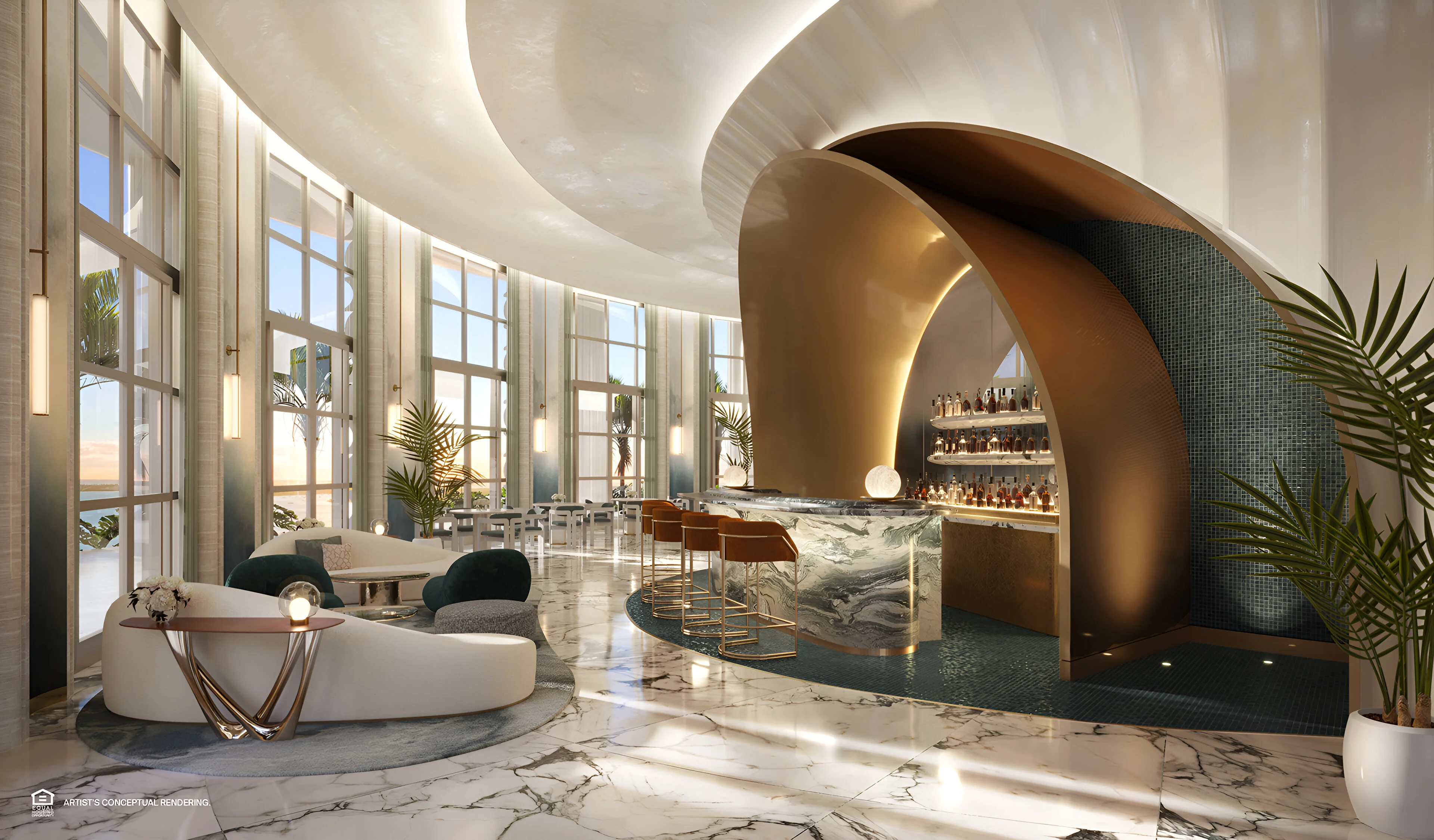 The St. Regis Residences in Miami’s Brickell neighborhood reveals new renderings and ultra-luxury sales gallery
