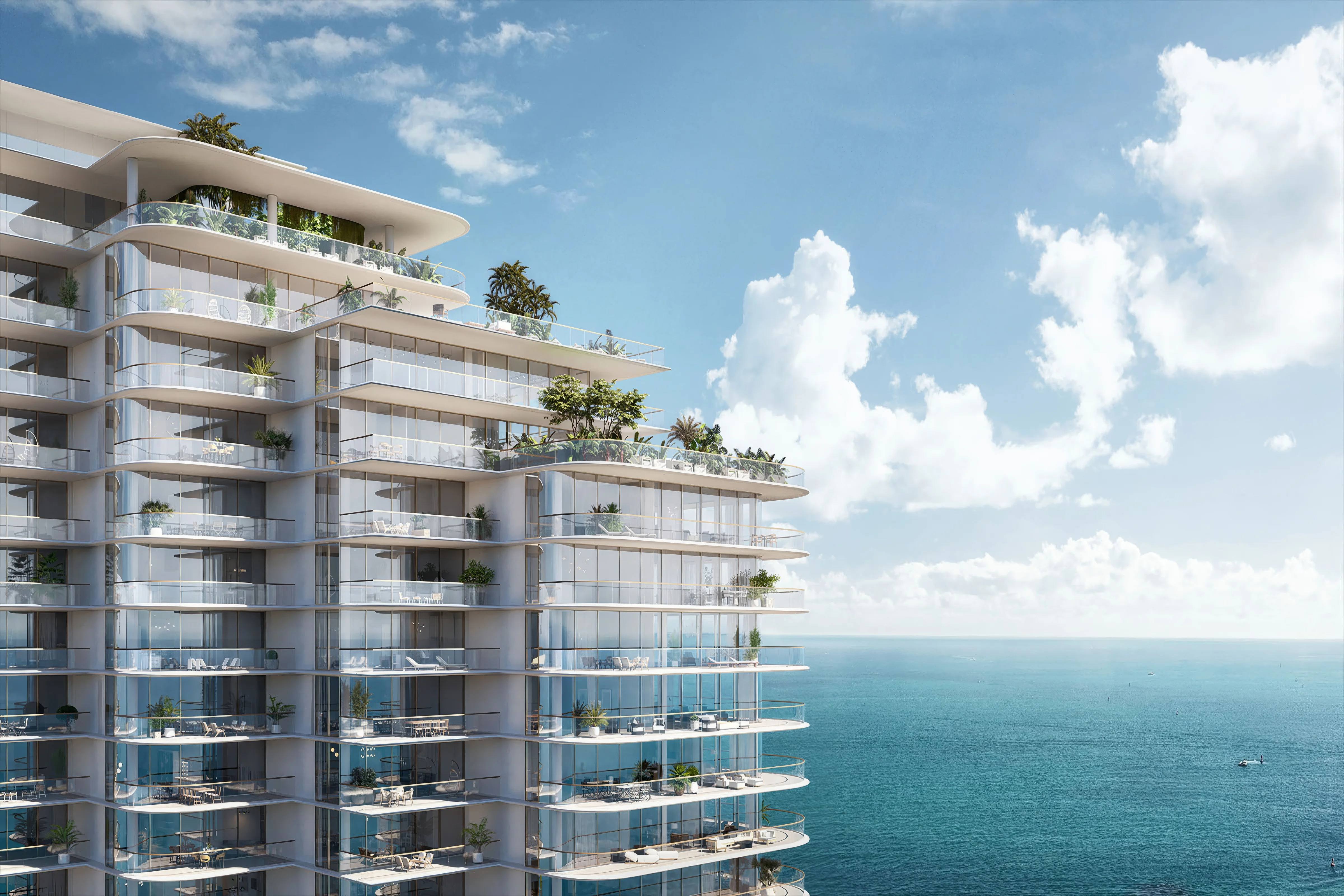 The Perigon Miami Beach boasts 17 stories and 73 exclusive residences