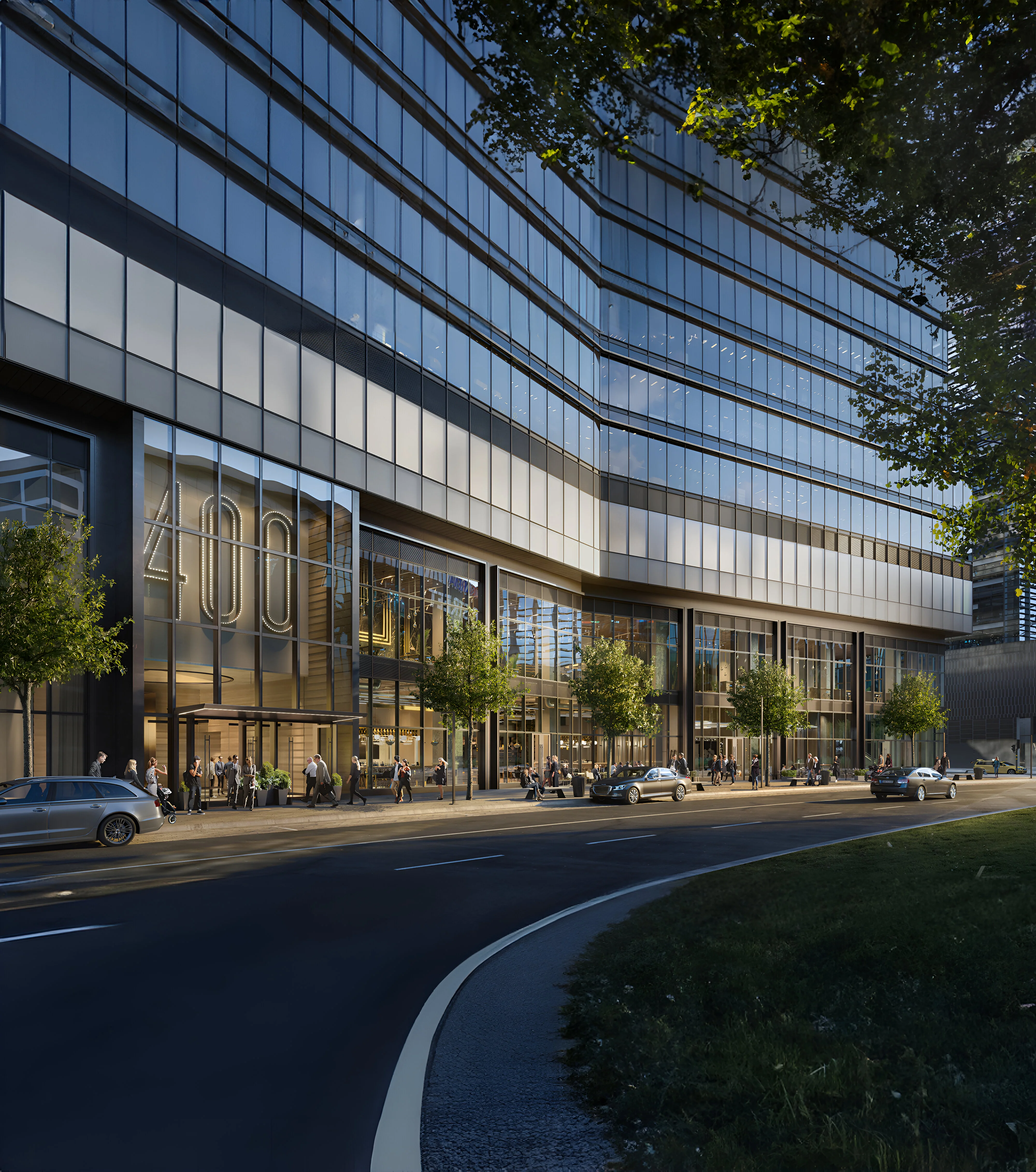 400 Channelside, a 19-story development in Water Street Tampa will feature a 30,000 sqft sky garden